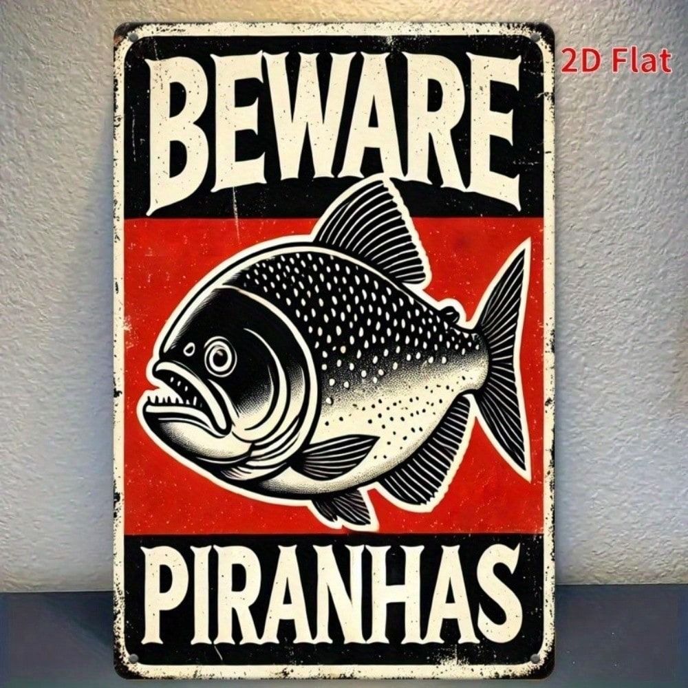 Vintage Metal Tin Sign Retro Wall Art Poster Plaque 20x30cm Home Decor