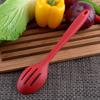 Non-Stick Silicone Slotted Spoon Long-Handled Cooking Serving Spoon Skimmer Scoop Drainer Spoon For Kitchen Gadgets Accessories