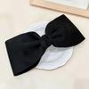 4Pcs Fashion 2026 New Large Bow Duckbill Clip Solid Temperament Bow Hair Clip Edge Clip Women Sweet Cranial Hair Accessory
