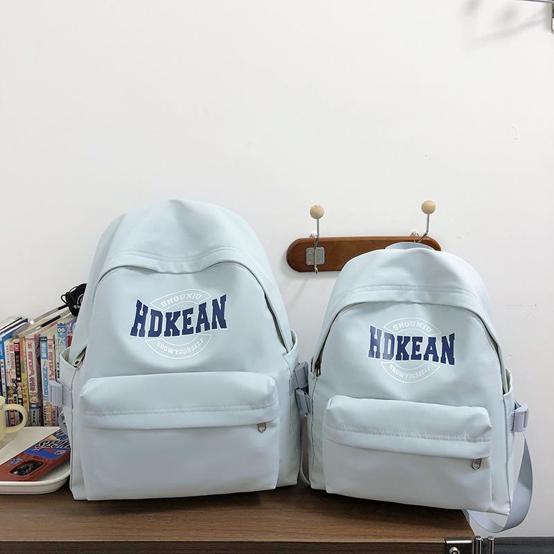 Backpack College Students Junior High School High School Students Travel Nylon Computer Backpack Men's and Women's Large Capacity School Bag