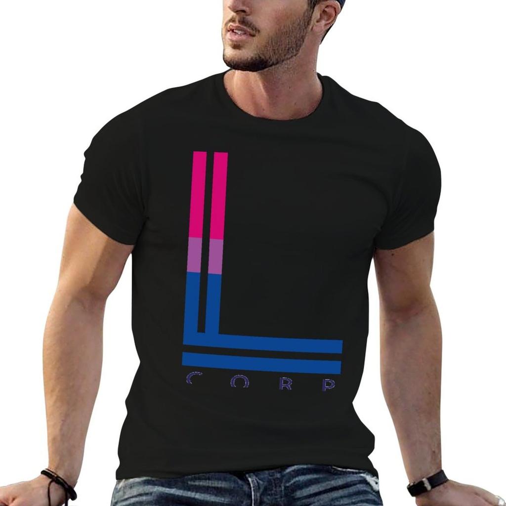 L-CORP Bi T-Shirt Street Art Print Tee Shirt