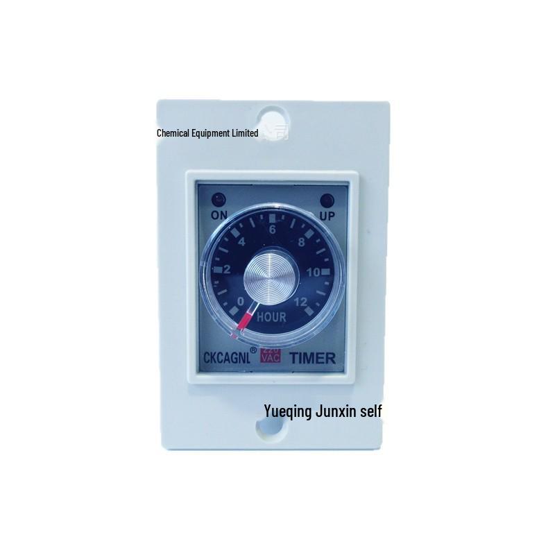 AH3-3 Time Relay with Panel Cover, 8-Pin AC220V Power-On Delay Controller