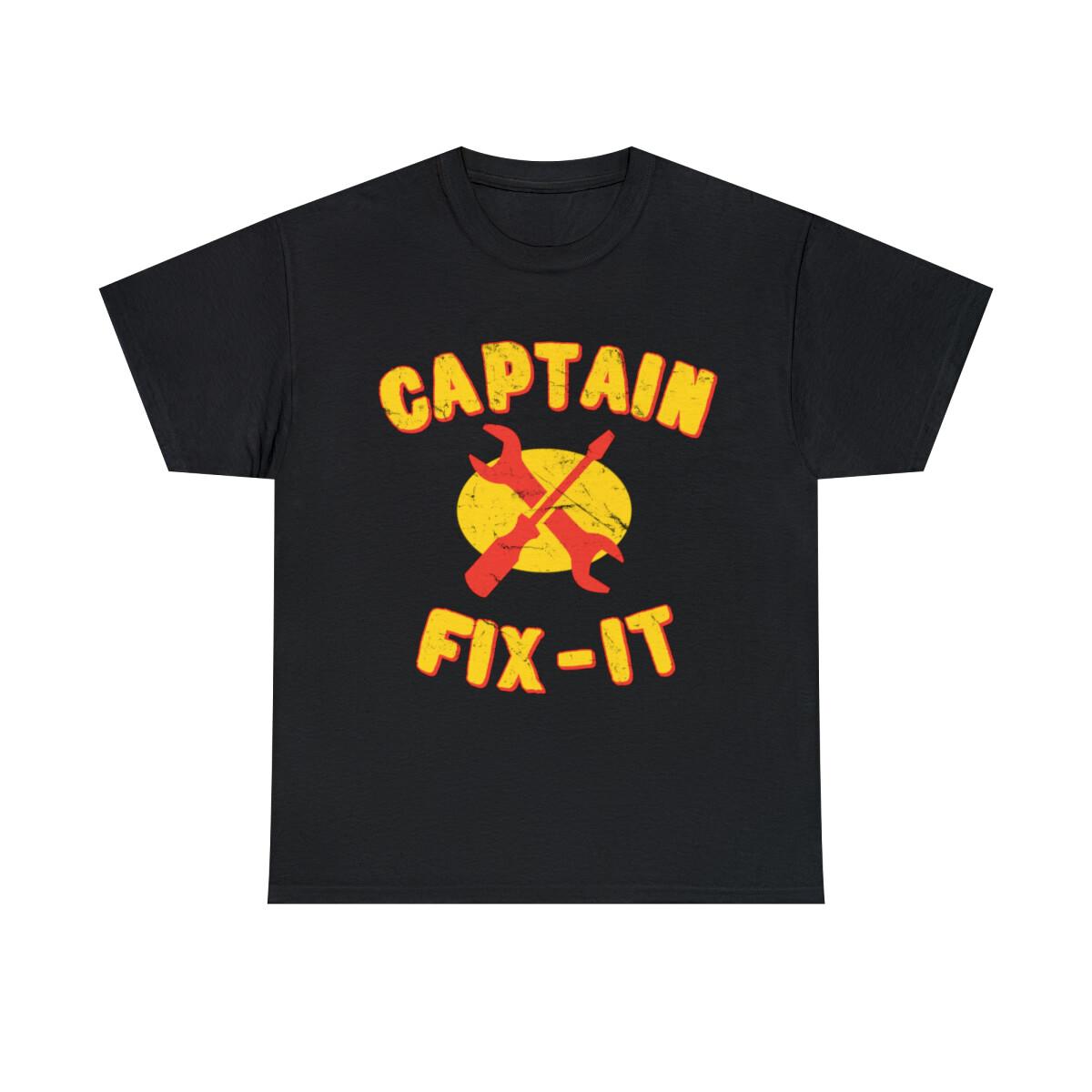 Captain Fix-It Graphic Tee Shirt, S-5XL XL