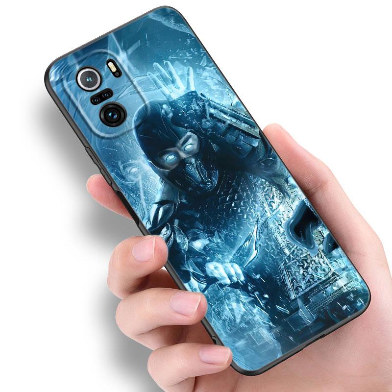 Mortal Kombat Spiel Schwarze Silikon Handyhülle Für Xiaomi POCO X3 X4 NFC F5 M3 M4 M6 X5 X6 Pro F3 F4 GT 5G C55 C65 M5