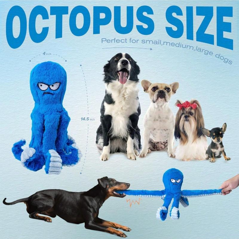 Giocattoli Durevoli per Cani, Giocattoli da Masticare in Peluche per Cani, Giocattoli per Cani di Taglia Grande (Per Tenerli Occupati), Giocattoli Interattivi per Cani, Giocattoli Squeaky per Cani, Giocattoli per Cani da Tiro alla Fune