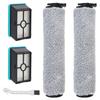 3831 Replacement Brushes and Filter for Hard Floor Expert Vacuum 3831 HF2 3845 3847 3848, Fit For Bissell Crosswave Replacement Parts