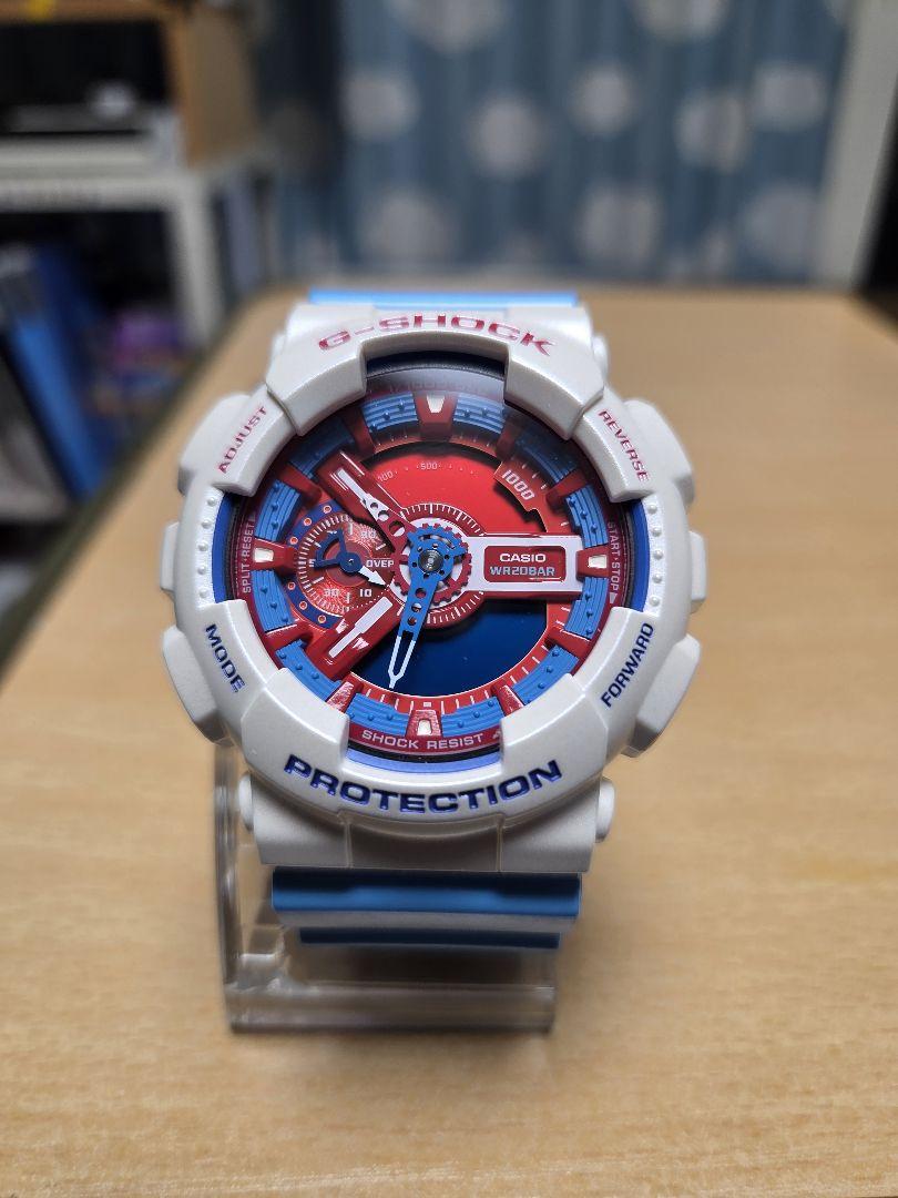

[USED] G-SHOCK GA-110 White/Red/Blue