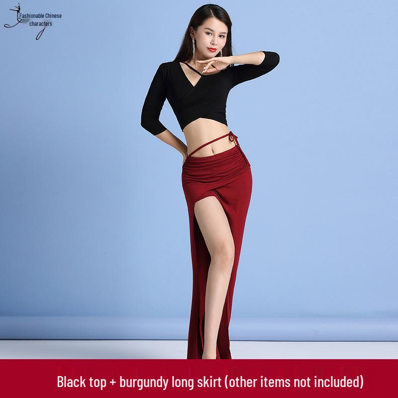 2025 Neu Herbst & Winter Schlankmachend Sexy Modal Bauchtanz Übungsoutfit