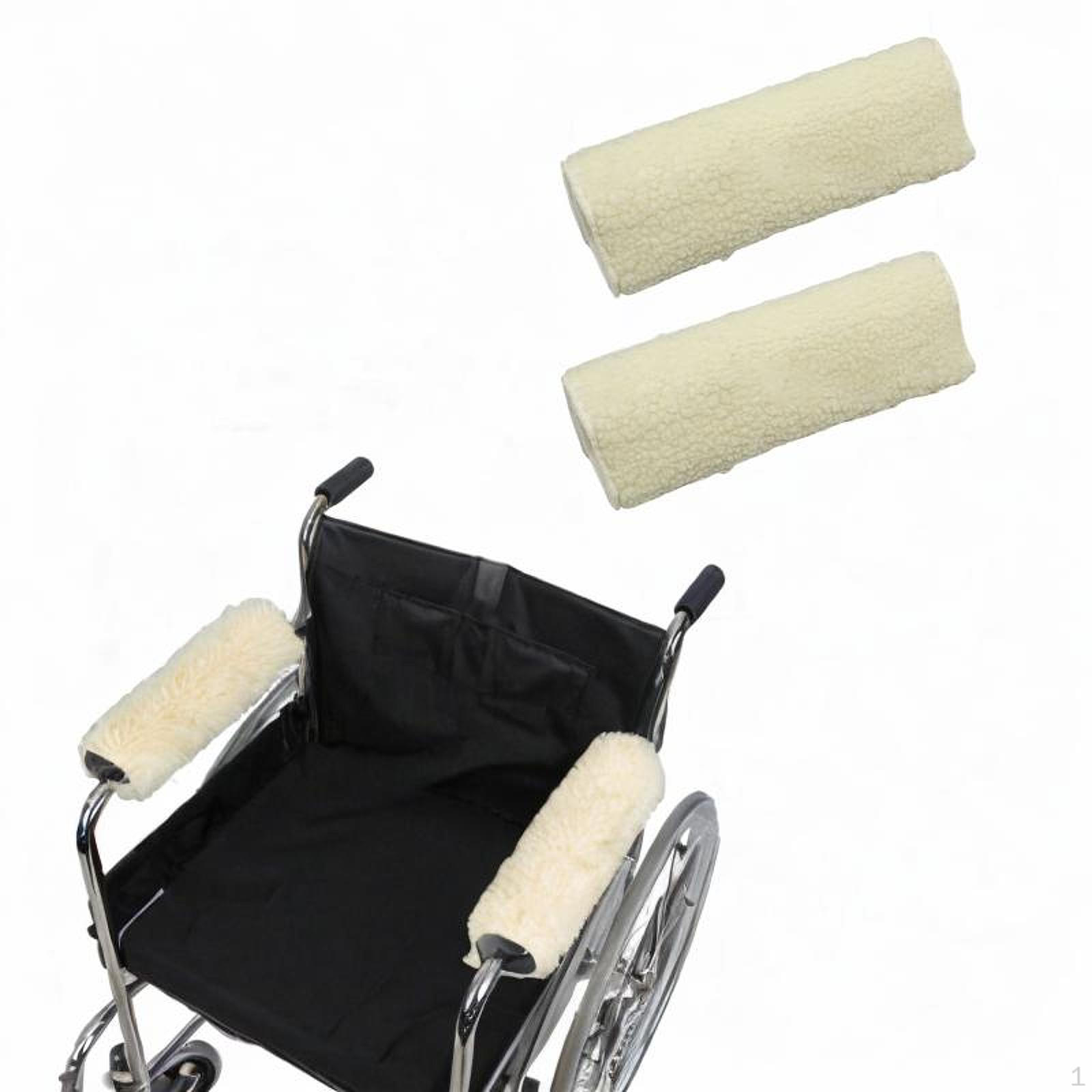 2 шт. подлокотника стула накладки моющиеся пара универсальная подушка для взрослых Off White