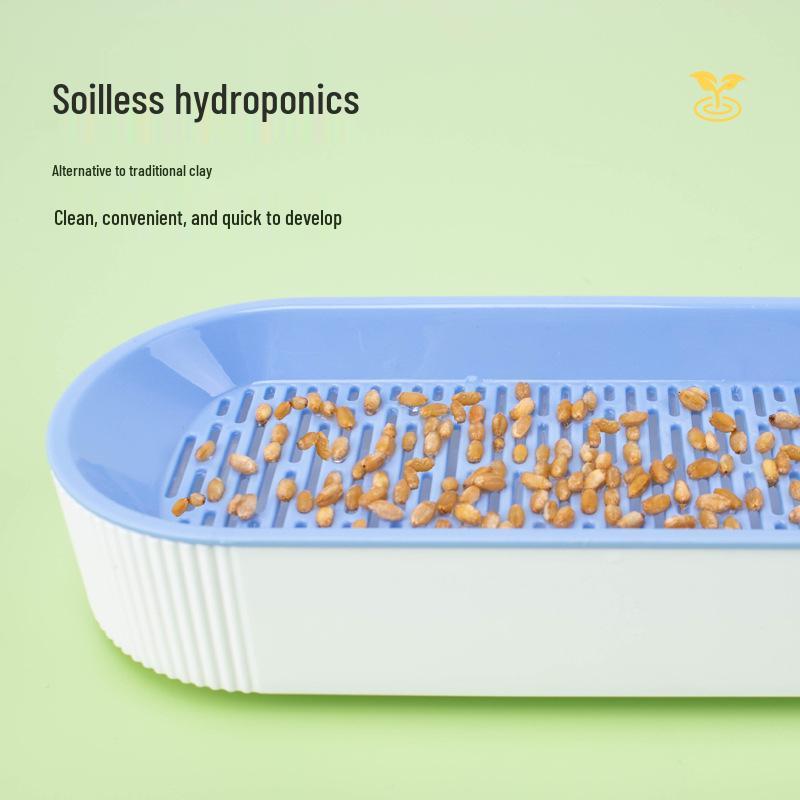 Cat Grass Box for Hairball Removal and Digestion - Catnip Nutrients for Stomach Health and Snacking