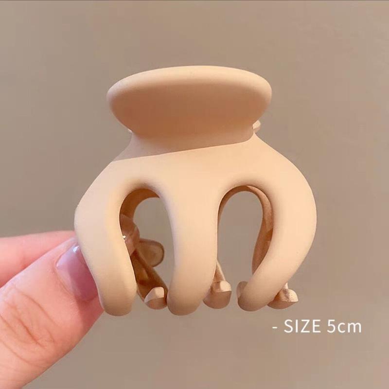 High-End Anti-Collapse Hair Claw Clip - Pumpkin Design for Women