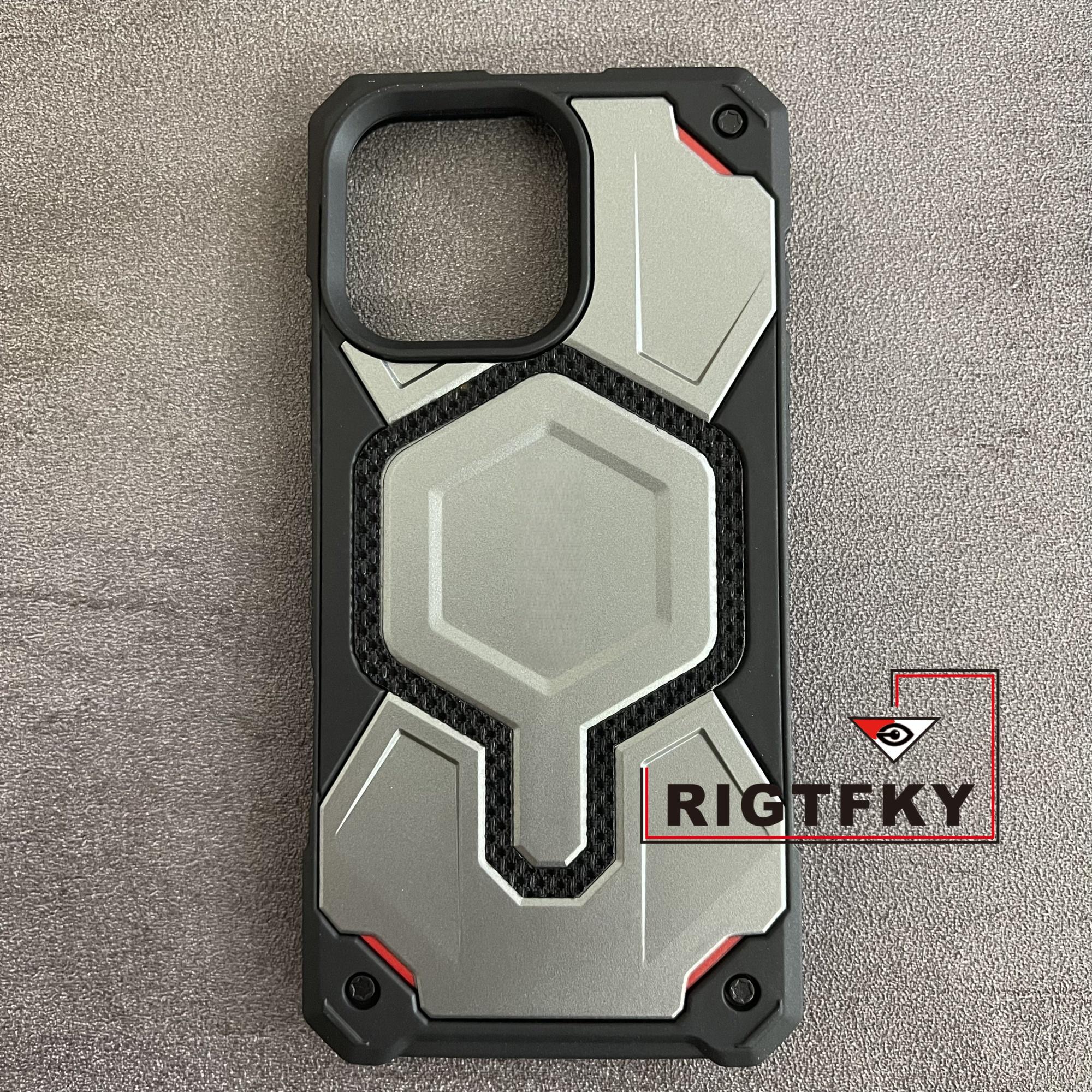 Магнитный чехол для телефона с броней военного уровня для Iphone 17 ProMAX Air 16 15 Plus 14 13 12 Pro Max Ударопрочный защитный чехол iPhone17 серый