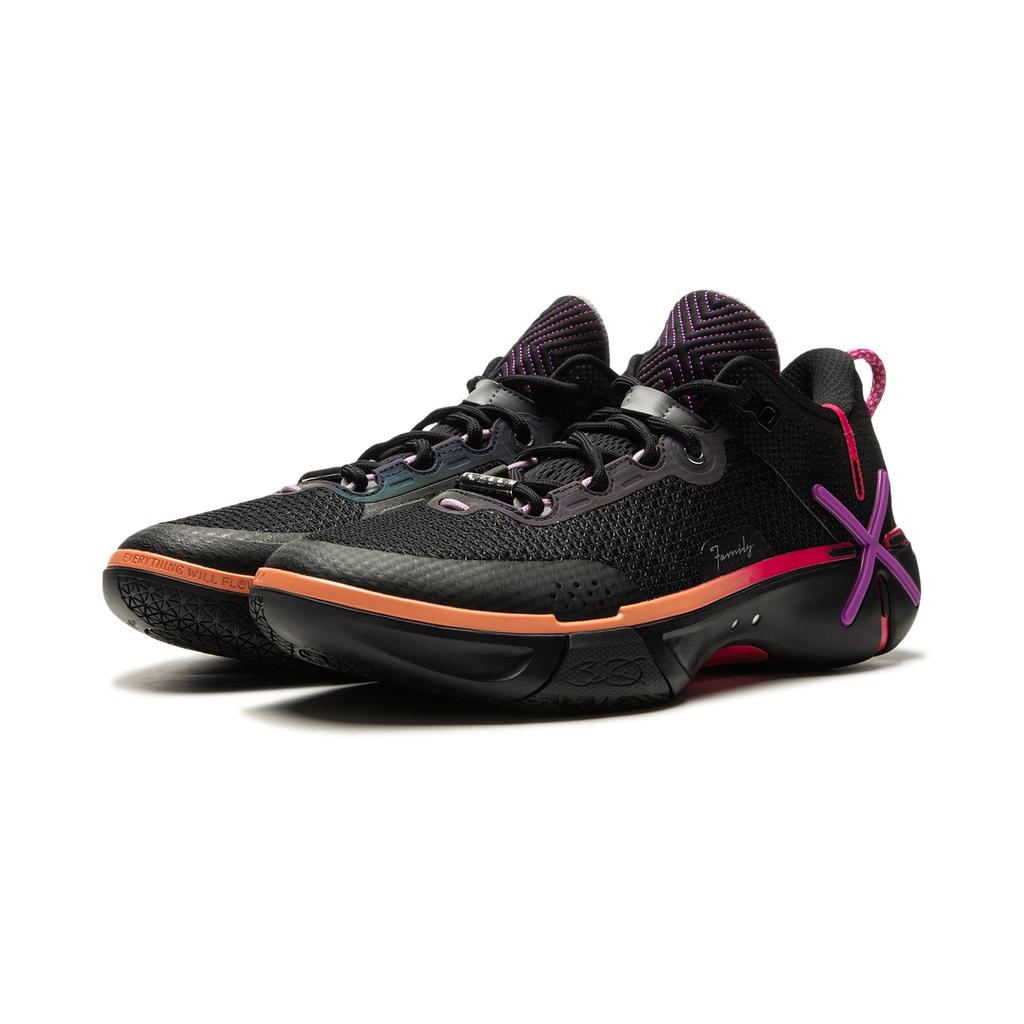Li-Ning Wade Shadow 6 Sunrise Men Sneakers Black Multi-Color ABPU029-2