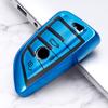 Soft TPU Car Key Case Cover Auto Shell Fob Holder Protector For BMW X1 F48 F39 X5 F15 X6 F16 G30 7 Series G11