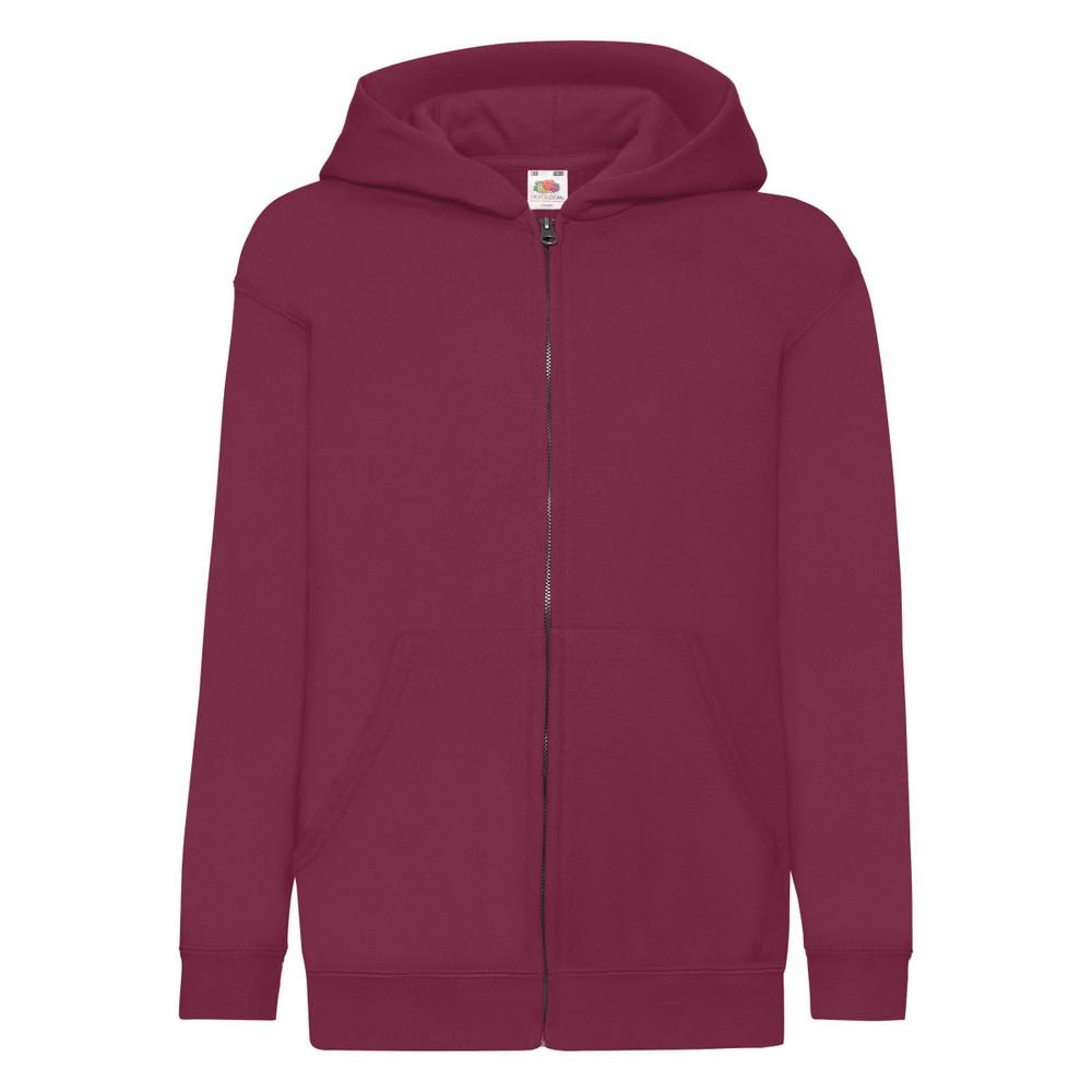 Fruit of the Loom Childrens/Kids Classic Hooded Jacket