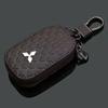 wszm6 Universal Leather Car Key Protector Case for Mitsubishi Pajero L200 Triton Outlander Lancer Accessories