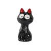 Halloween Cute Black Cat Resin Figurine for Micro Landscape and Cartoon Decor