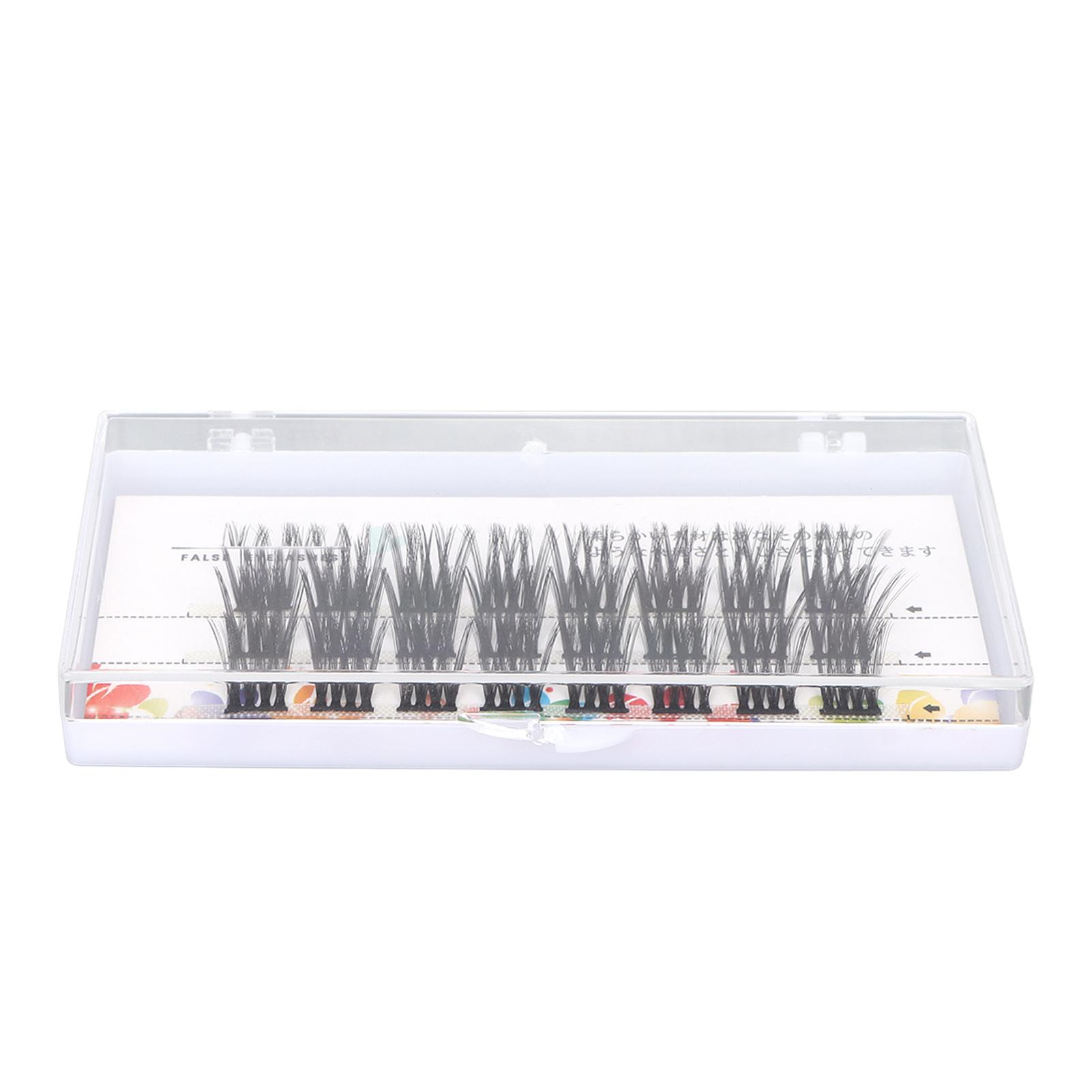 

14 мм Накладные отдельные ресницы Вьющиеся Пушистые 3D Накладные ресницы для наращивания ресниц Толстые