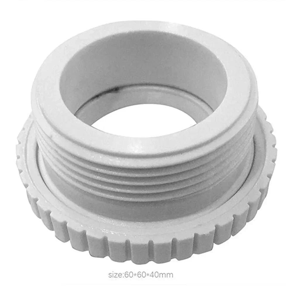 Connecting Nozzle Eyeball Flow Pool Spa Return Jet SP1419D Washer Accessories White 1-1/2" Connecting Adapter