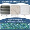 Heavy-Duty Non-Slip Rubber Tape - High Adhesion & Residue-Free PE Material, Durable and Stable for Indoor/Outdoor Stairs, Pools