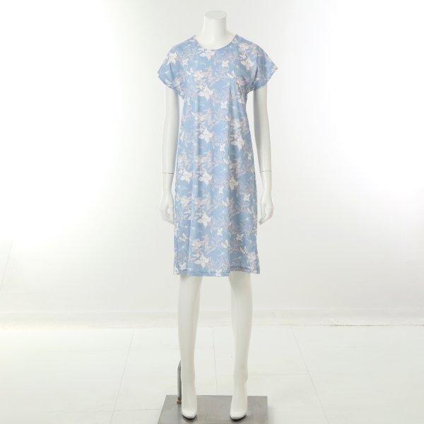 Venus White Floral Print One Piece Pajamas Vevs103l