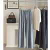 Lazy wind glutinous rice pants women's straight wide-leg pants autumn high waist loose hip covering and thin drape casual floor-mopping trousers