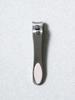 Stainless Steel Medium Nail Clipper with Color Accent