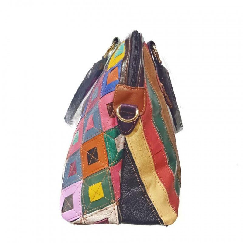 Bags Women'S And Women'S Bags Sheepskin Shoulder Bags Trend Color Matching Small Shell Bags