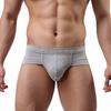 Herrsexiga Bulge Pouch Underkläder Trosor Mjuk Elastisk Modal Low Rise kalsonger