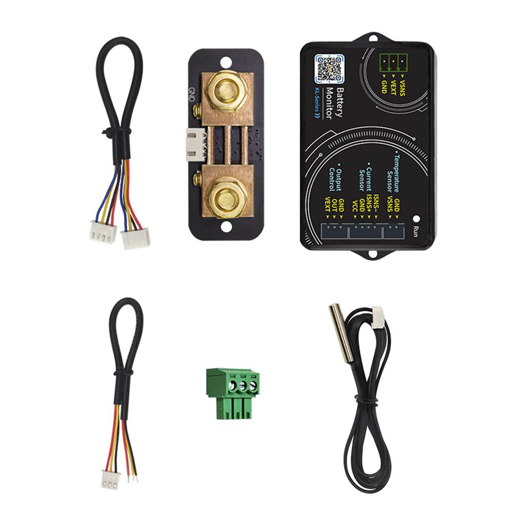 Battery Monitor Bluetooth-compatible Battery Capacity Tester 0‑120V Voltmeter