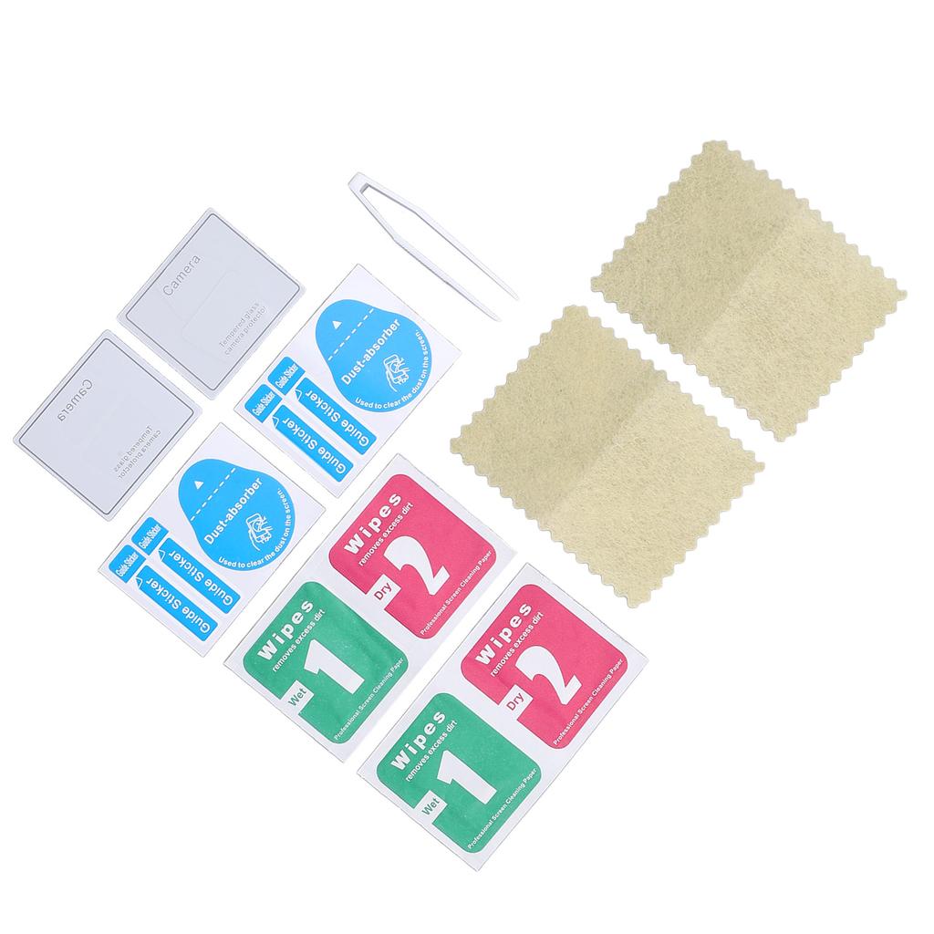 4Pcs Drone Lens Tempered Glass Film 9H Hardness Anti Explosion Camera Lens Protector for Air 3S