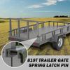 819T Trailer Gate Spring Latch Kit with Extra P 2 Pack Trailer Gate P Heavy Duty Trailer Gate Latch Repair Kit for Carry-On Utility Trailers