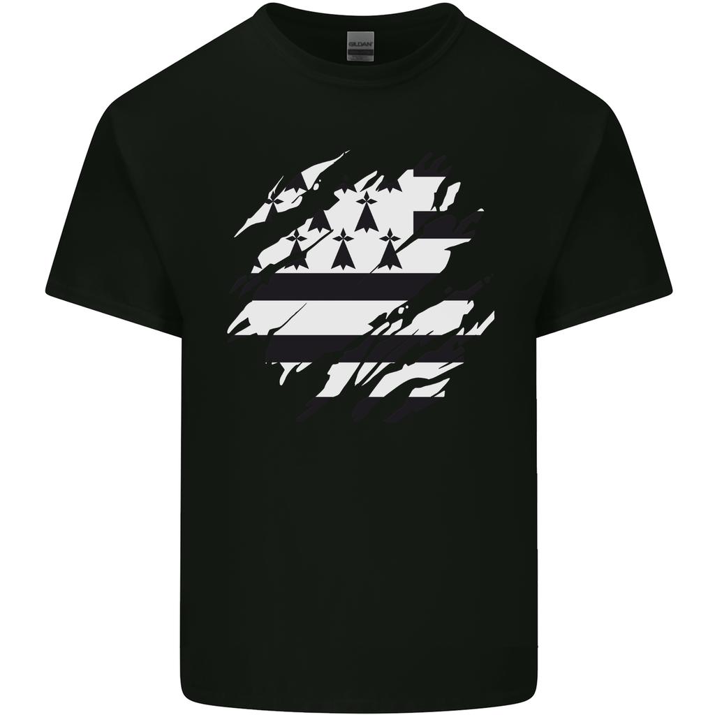 Torn Flag Brittany Unisexs Light Cotton TShirt