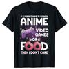 Anime Art for Women Unisex Teen Boys Gamer AnimeLovers TShirt Life Style Tee Tops Video Game Cartoon Unisexga Graphic Clothing Gift