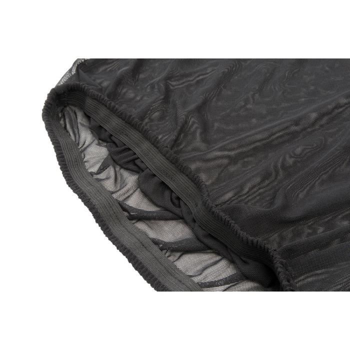 Pare Soleil Housse Chaussette - PERALINE - 2 pièces - Noir - 50 x 92 cm