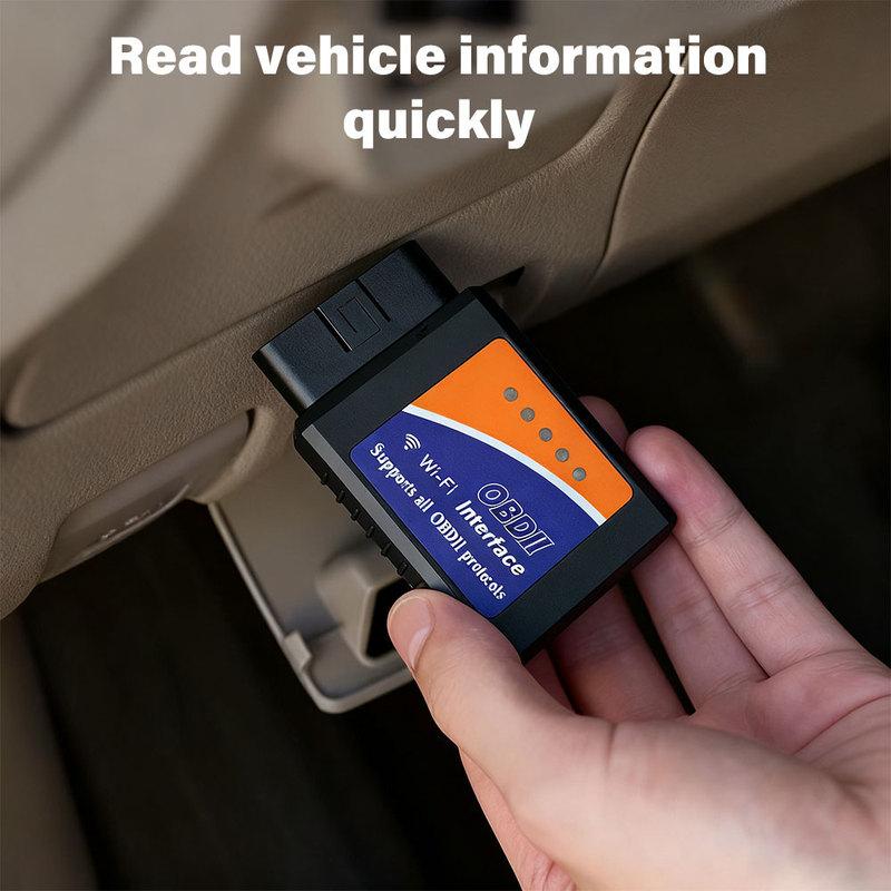 ELM327 V1.5 OBD2 Scanner Bluetooth/Wifi ELM 327 OBD Car Diagnostic Tool For Android /IOS PK Vgate Icar2 Code Reader