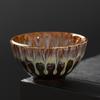 Kiln-Change Ceramic Tea Cup Set: Luxury Light Gift Box with Large Gongfu Tea Tasting Cups in Nine Colors