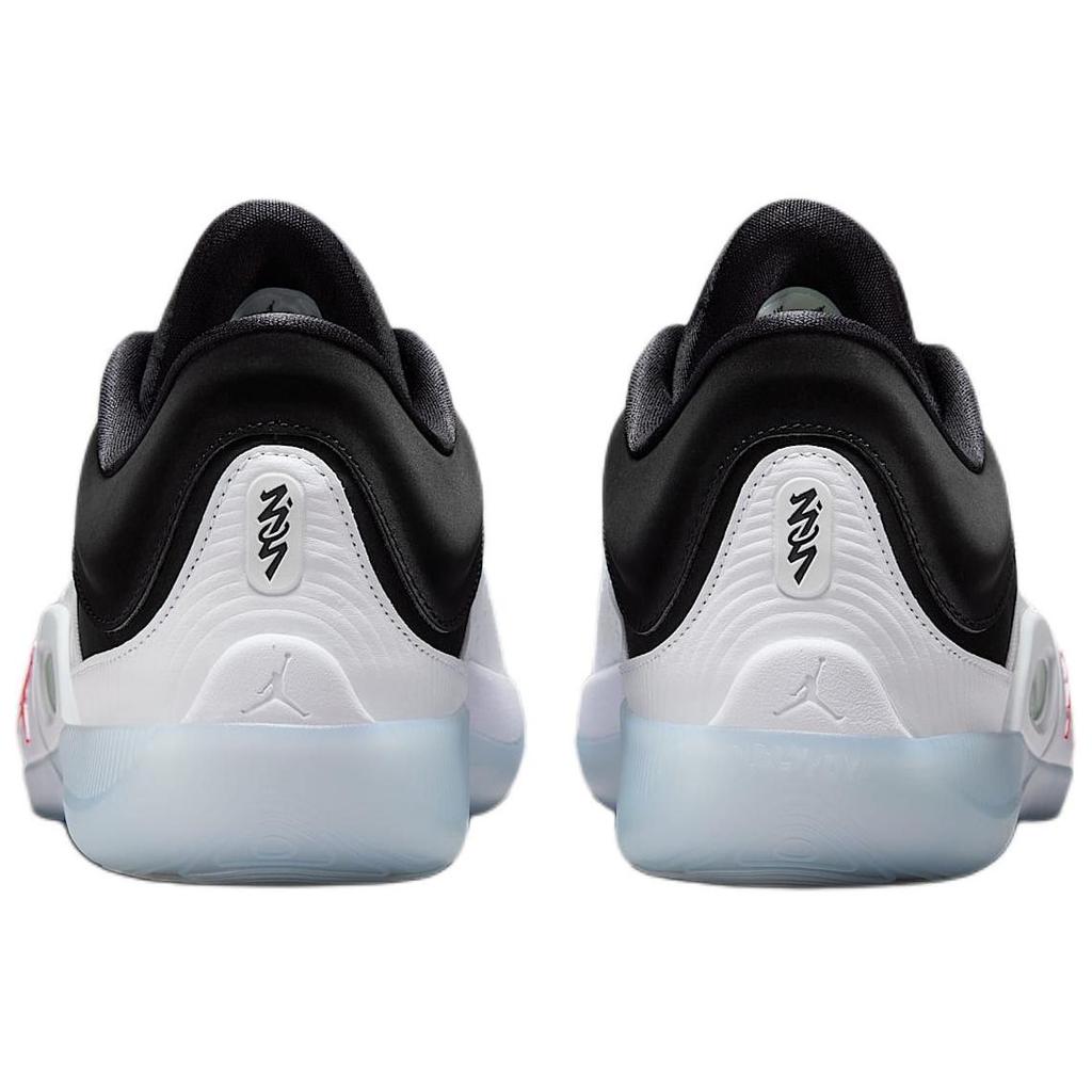 Air Jordan Zion 4 PF Black White Crimson Men Sneakers Volt Bright-Crimson FD0591-100