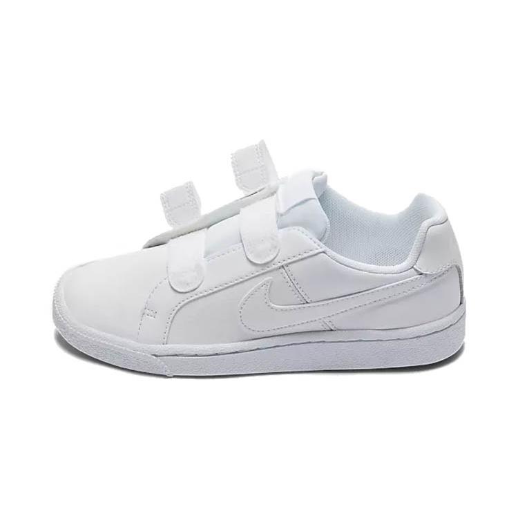Nike Low top Kids' Skateboarding Shoes Pure White Children Aged 3 7 Years Old 833536-102
