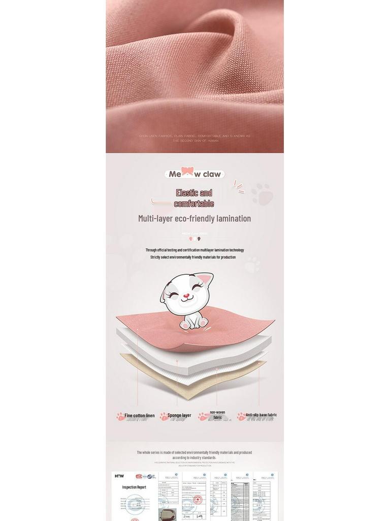 All-Season Cotton Linen Seat Cushion for Changan Benben - Universal Fit, Five-Seater, Year-Round Comfort