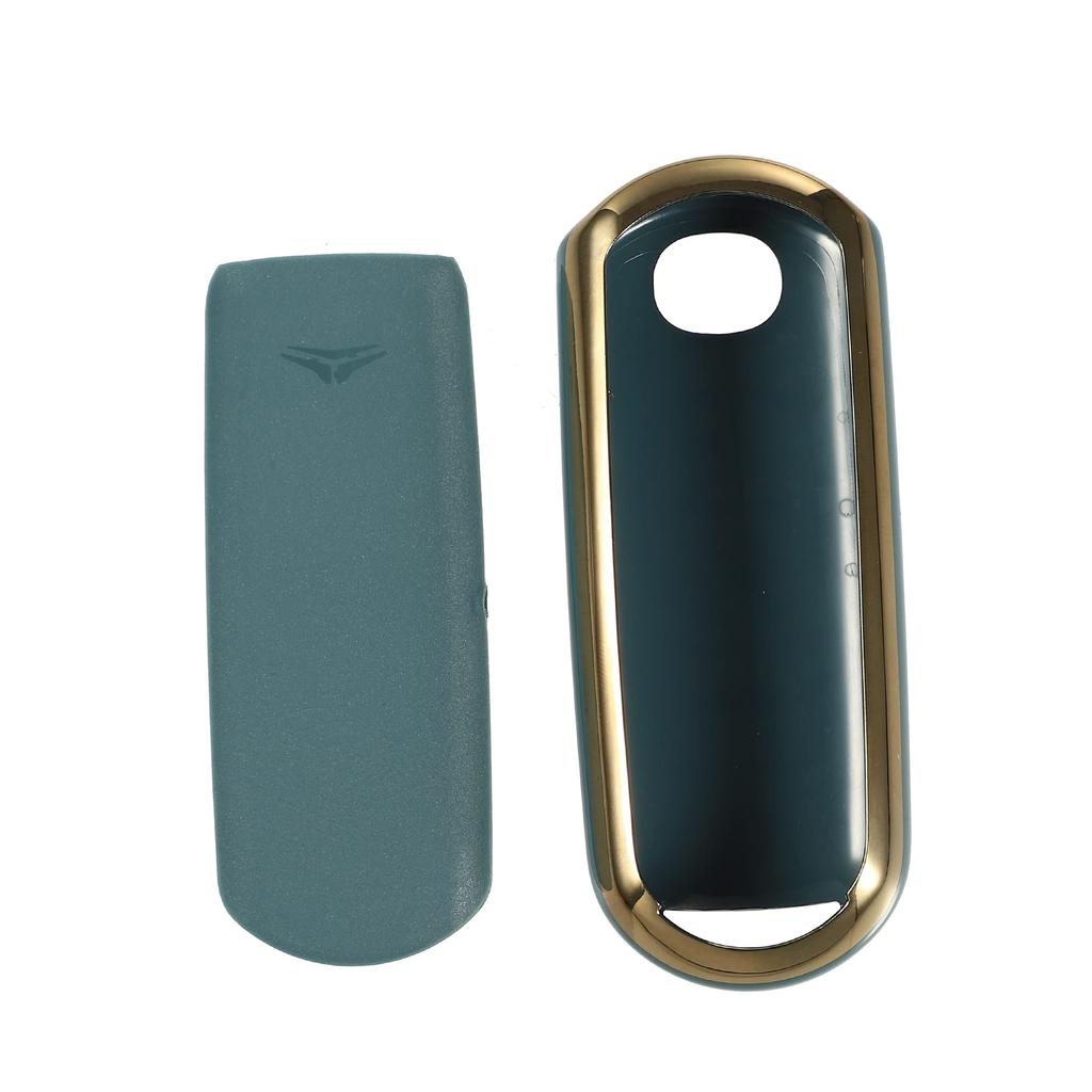 ACROPIX Keyless Entry Remote Cover Key Fob Cover TPU 3 Button for Mazda 2