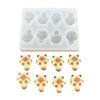 Reusable Silicone Mold for Epoxy Resin Casting Crafting Cats Themed Jewelry and Decoration Making Mould