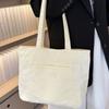 Große Tragetasche Damen neue Mode Cord Schultertasche Achseltasche Handtasche