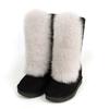 2025 Mao Mao boots children winter thick-soled high-heeled warm-fitting medium tube snow boots boots wear high-top fox hair