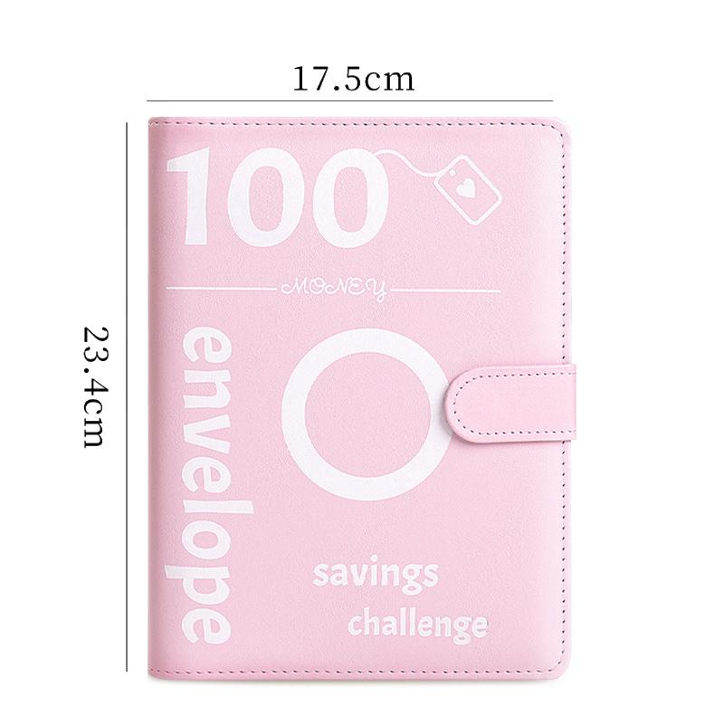 Cash Envelope System Kit With 100 Pockets, Money Savings Reusable Budget Planner For Cash