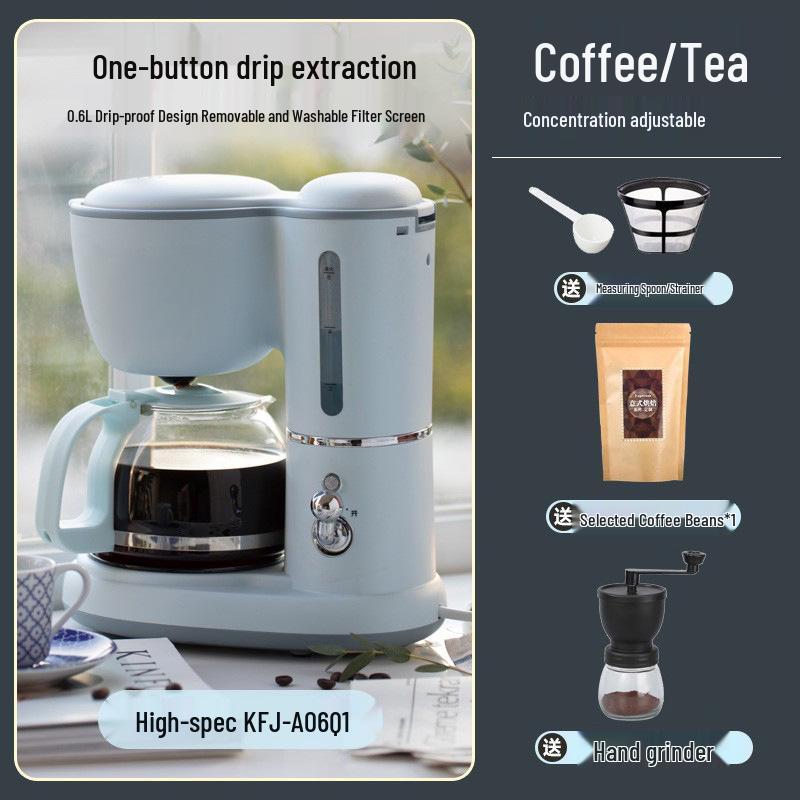 Dual-Use Automatic American Drip Coffee & Tea Maker for Home and Office