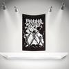 M-Morbids Angel Flag Rock Music Band Banner HD Printing Tapestry Exhibition, Music Band Fans, Garage Decor