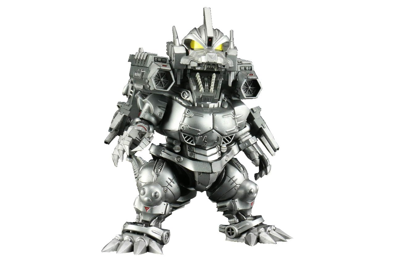

Chibimaru Godzilla Series Mechagodzilla 3 Kiryu Kai Тяжеловооруженная пластиковая модель №7 (Тип Тип) серый