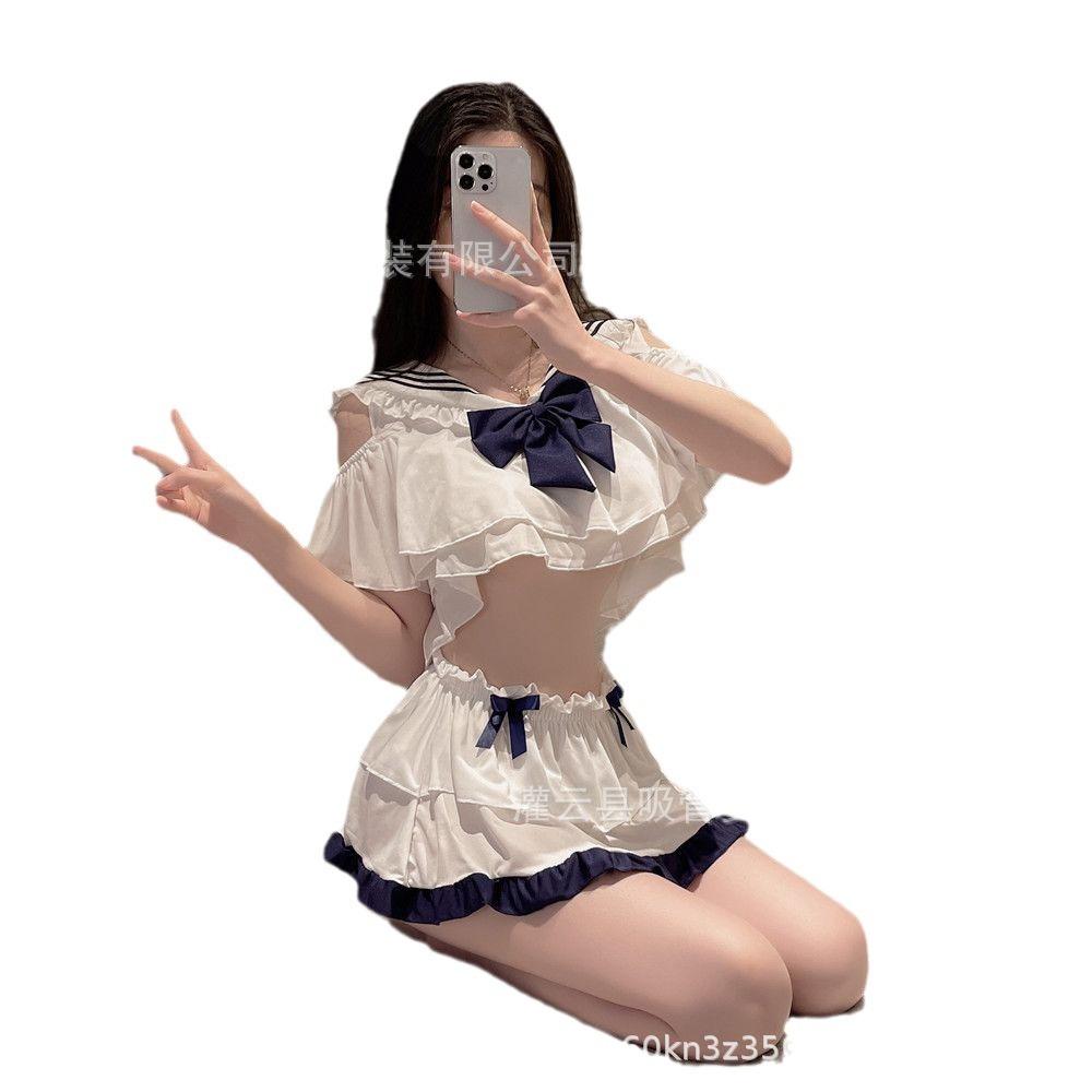 Sex underwear pure student dress sexy jk suit girl shirt women's sex jk skirt