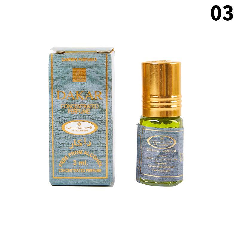 3ML Muslim Roll-On Perfume Premium Natural Perfume Fragrance Scented Oil